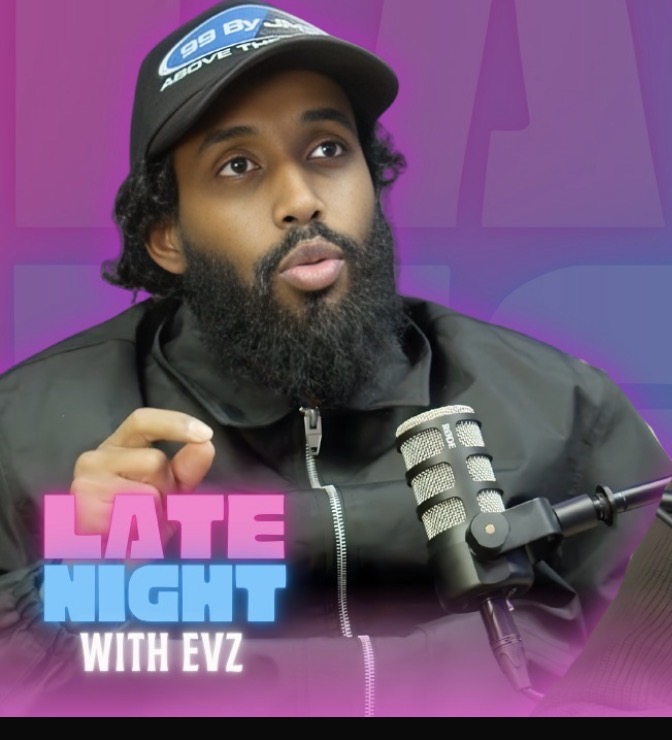 Late Night with Evz logo